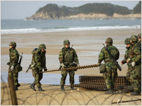 South Korean soldiers